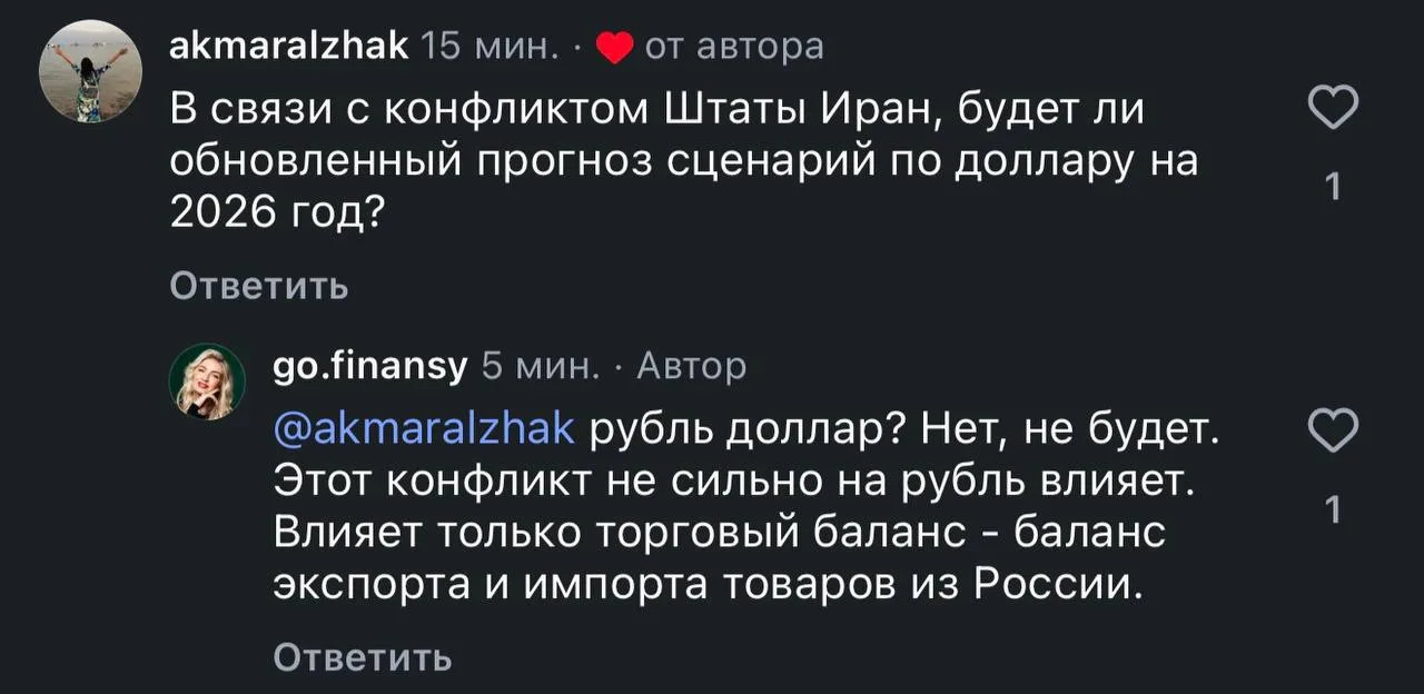 Как конфликт на Ближнем Востоке повлияет на рубль и доллар?  Подписаться на «Закон и финансы» в MAX