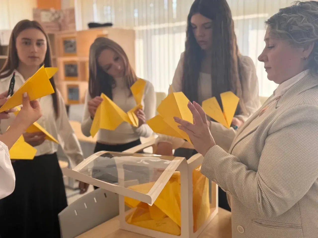 ✈ АКЦИЯ "САМОЛЕТИК БУДУЩЕГО" ПРОШЛА В НАШЕЙ ШКОЛЕ!