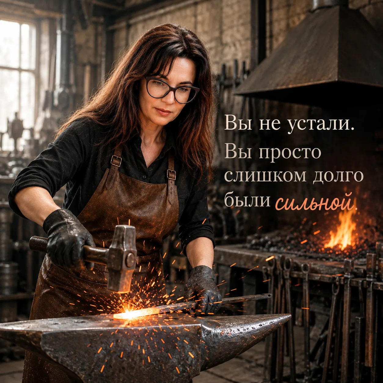 Вы не устали. Вы просто слишком долго были сильной.

Все восхищаются сильными женщинами.

Теми, кото