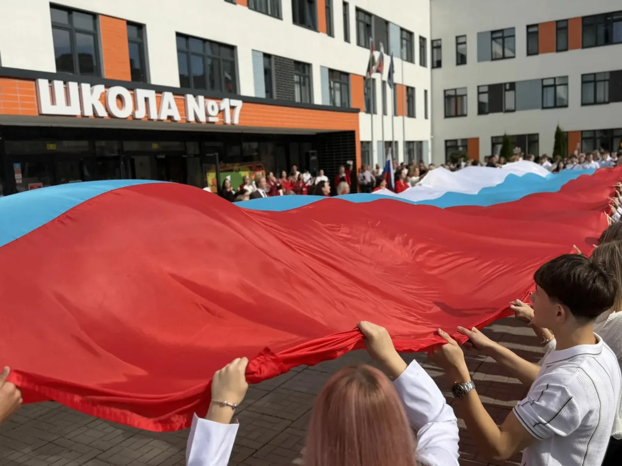 Начальник главштаба «Юнармии» Владислав Головин посетил Обнинск в День Знаний