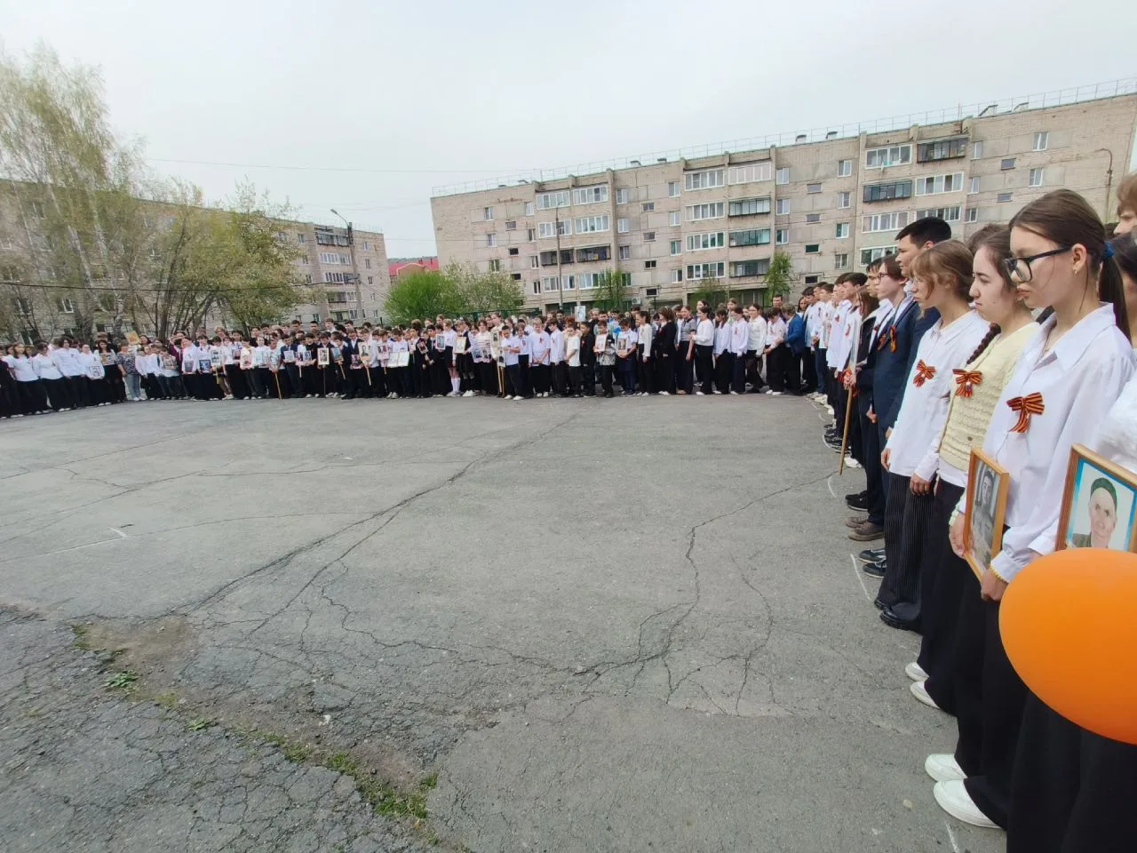 08.05.2026г. в МБОУ лицей №3 прошла Церемония «Светлой памяти павших в борьбе против фашизма» Сегодн
