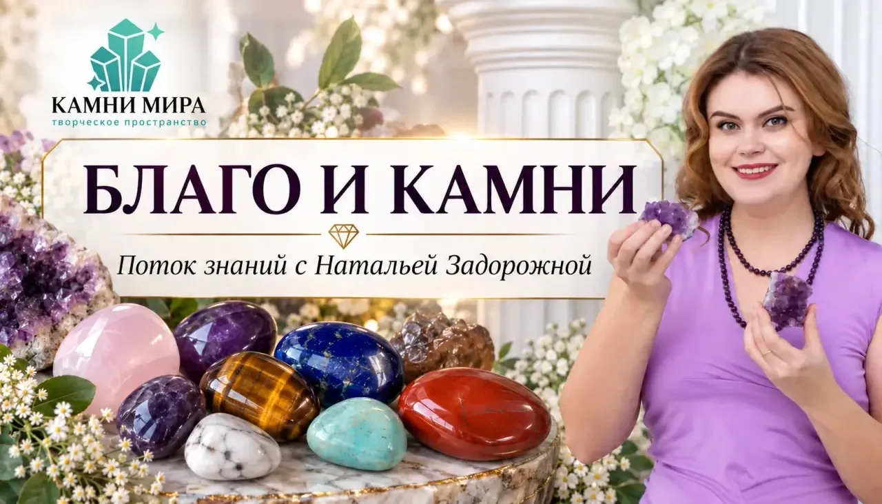 15 сентября стартует наш поток знаний «Благо и камни» 🙏🏻💎