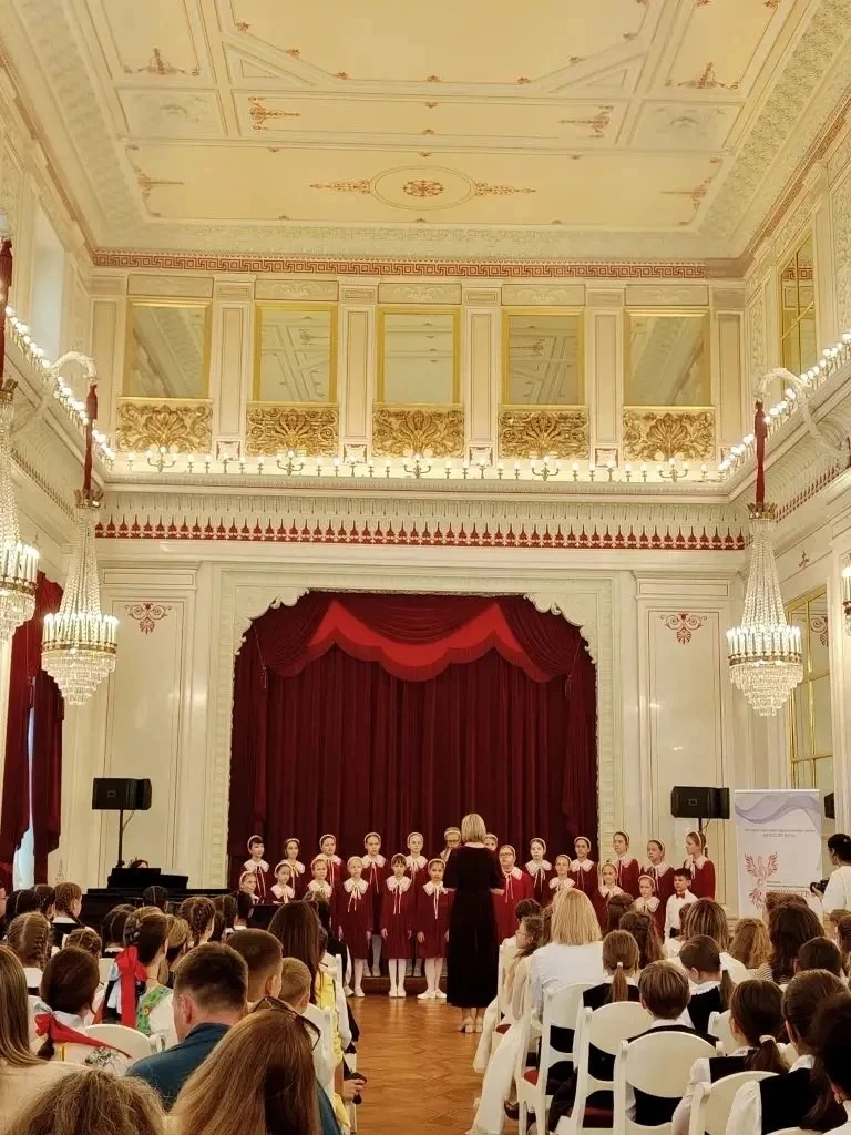 Младший хор «Акварель» - выступление в Шереметьевском дворце