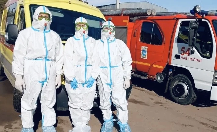 🚑 В Набережных Челнах прошли учения: медики отработали действия при угрозе инфекций