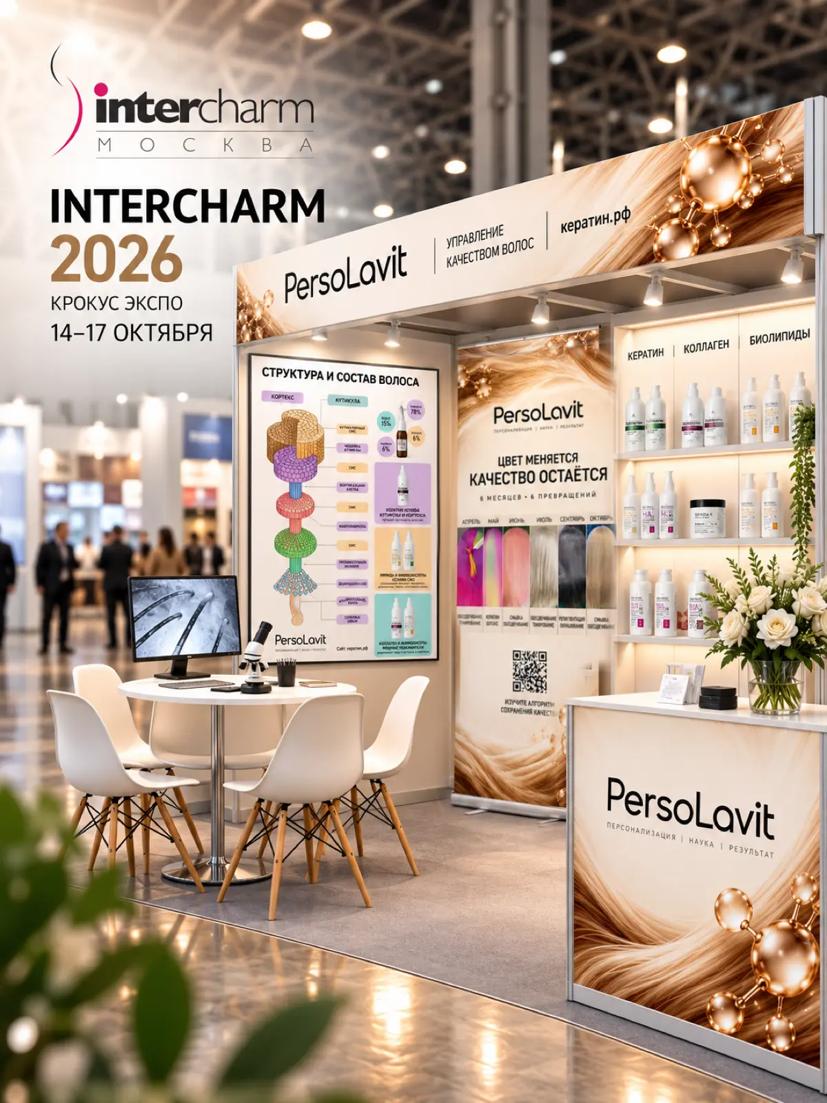 Мы идём на INTERCHARM 2026 ❤️