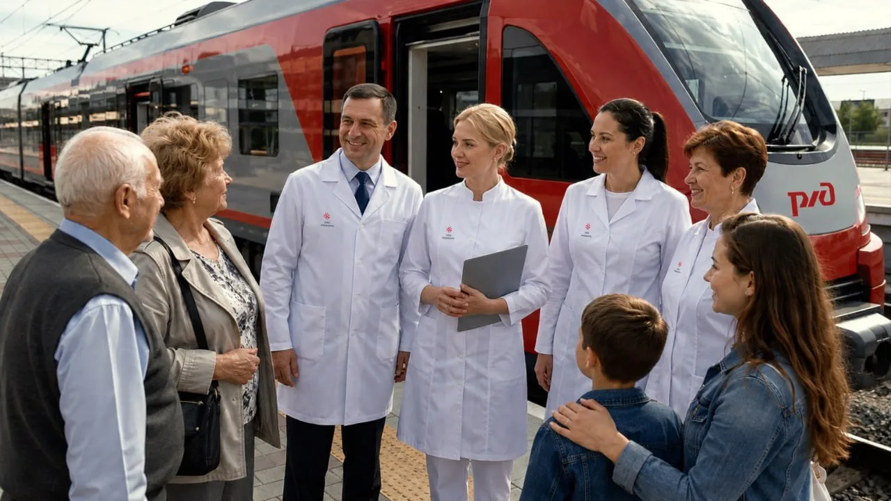 Сеть клиник «РЖД-Медицина» продолжает акцию «Вагон здоровья», реализуемую в рамках Года пассажира в 