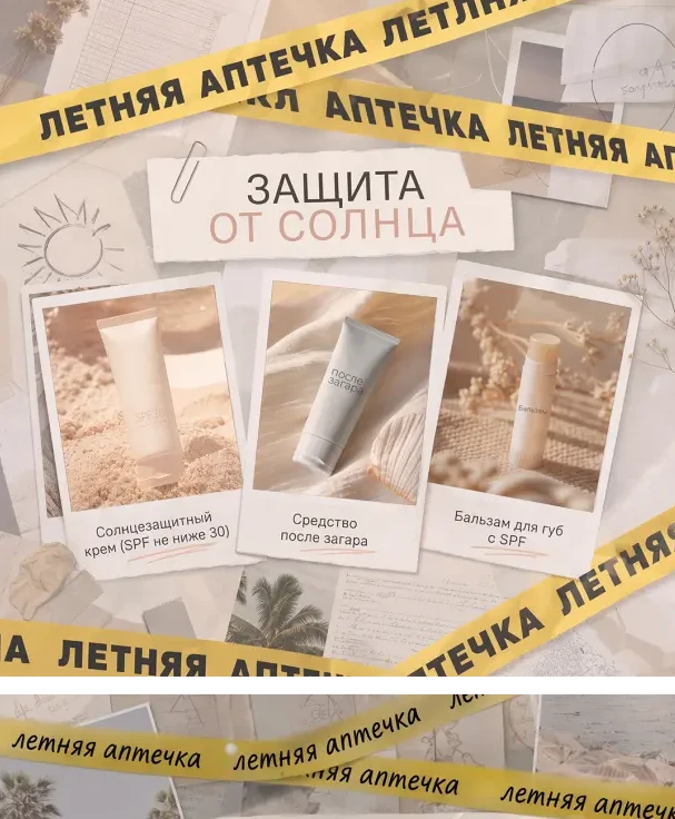 Лето – время путешествий, прогулок и отдыха на природе. Чтобы небольшие неприятности не испортили от