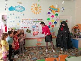 В нашем детском саду были проведены всероссийские учения по отработке действий сотрудни...