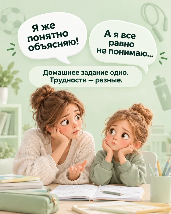 «Садись за уроки!» — и вечер превращается в спор.
