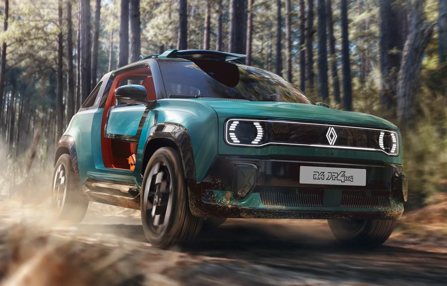 Renault 4 превратили в багги-пикап   Renault представит 18 мая концепт Renault 4 JP4x4 — электрическ