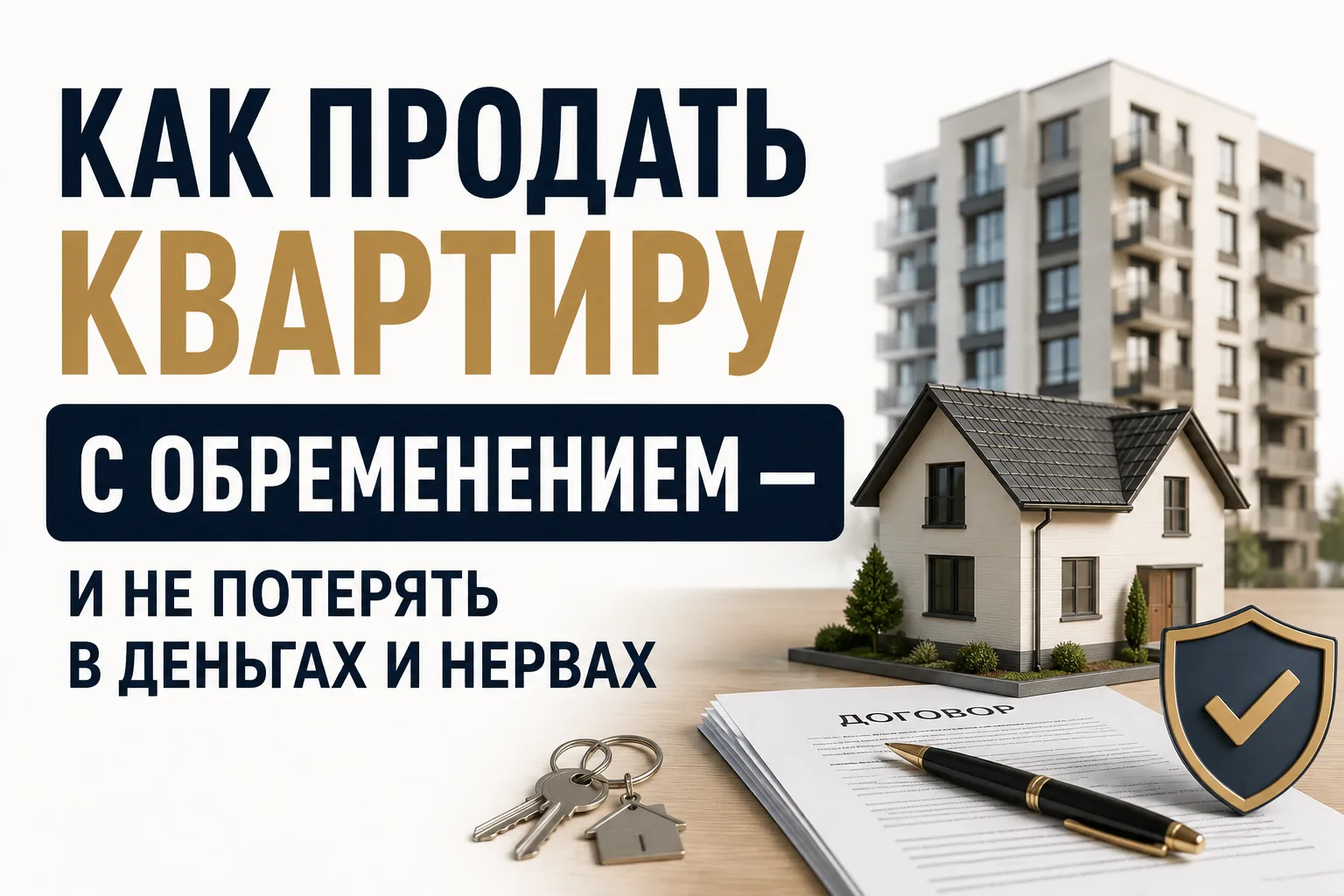 Очень многие продавцы пугаются самого слова «обременение» и сразу думают, что такую квартиру невозмо
