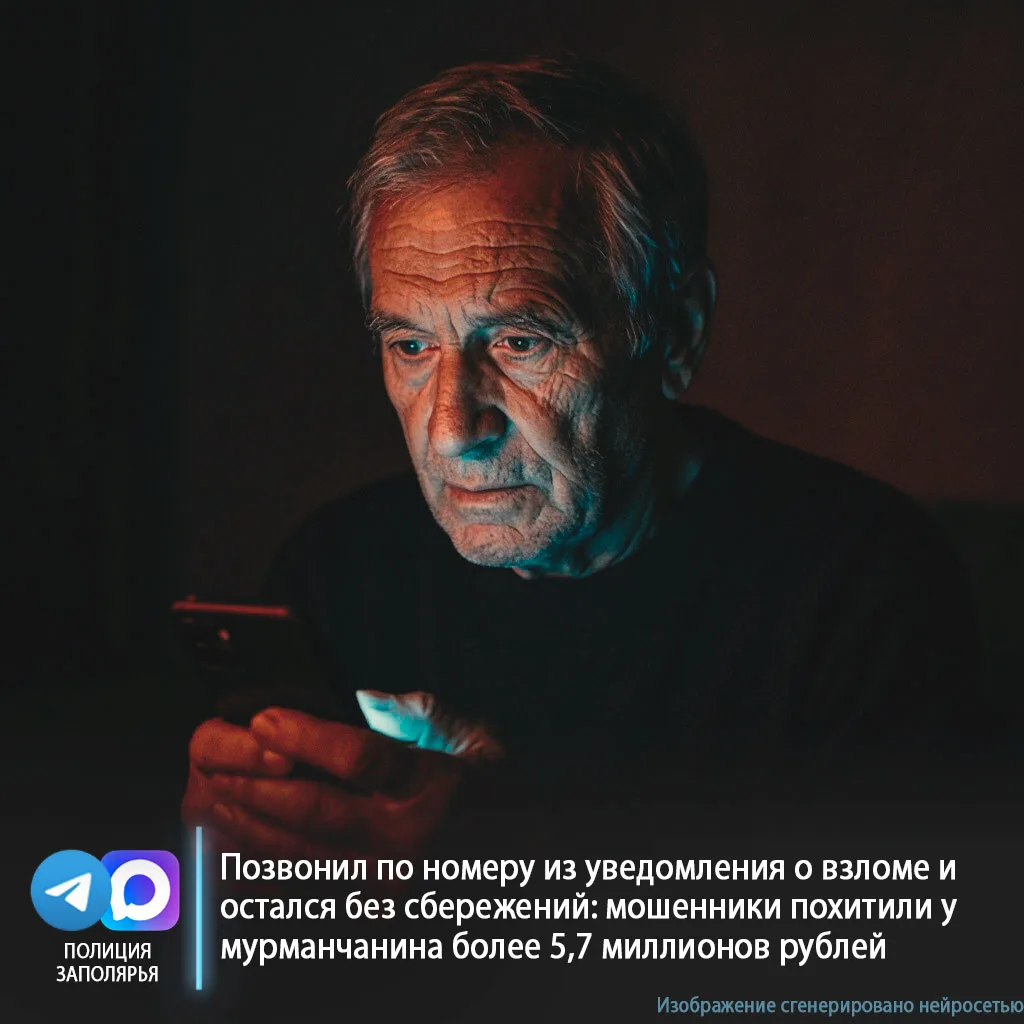 Позвонил по номеру из уведомления о взломе и остался без сбережений: мошенники похитили...