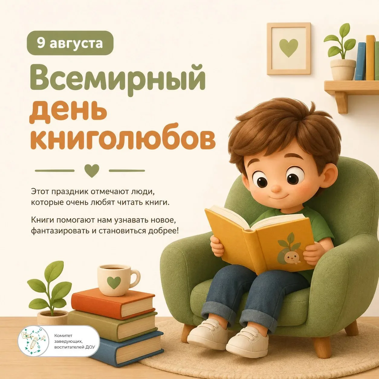 📚 Всемирный день книголюбов!