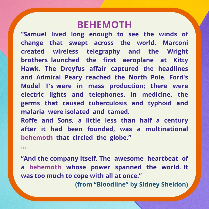 BEHEMOTH