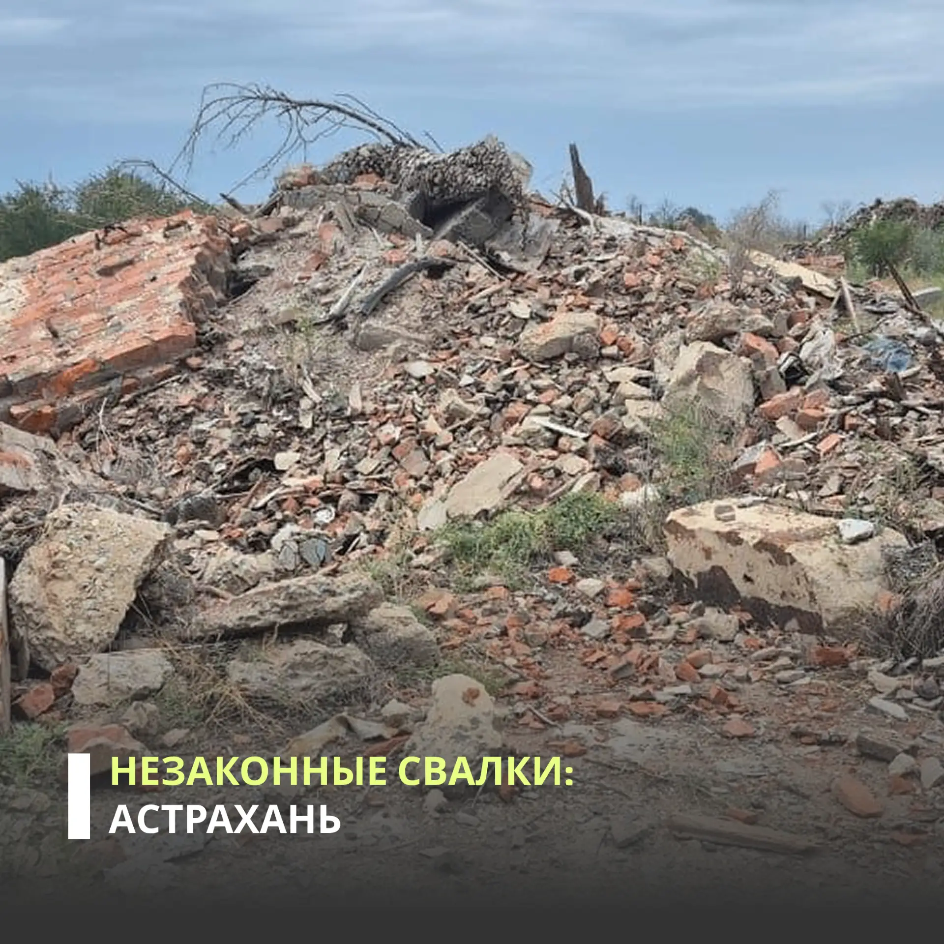 Росприроднадзор добивается возмещения экологического вреда от незаконной свалки в Астра...