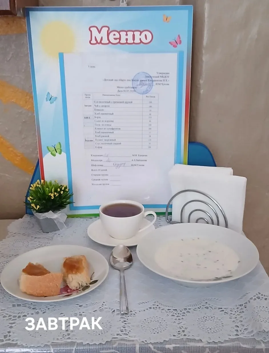 Питание детей на 06.05.26г.
#детскийсад
#детскийсадНарт