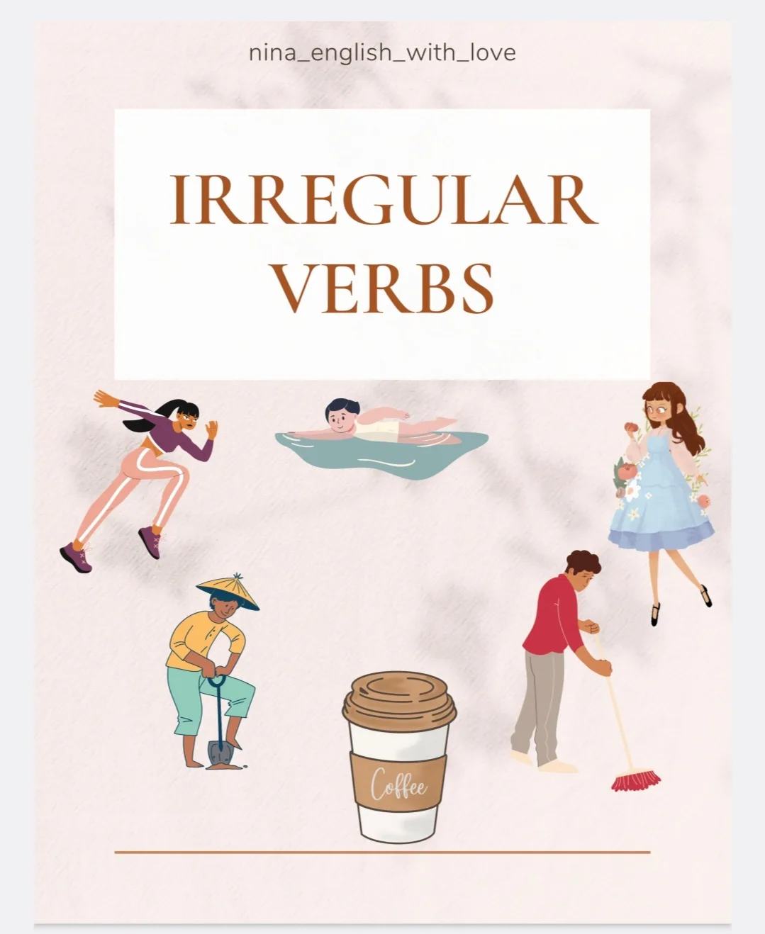 ❤ IRREGULAR VERBS WORKBOOK A1-A2     ❤️ Забрать бесплатно можно здесь     📚📚📚Бесплатная библиотека У