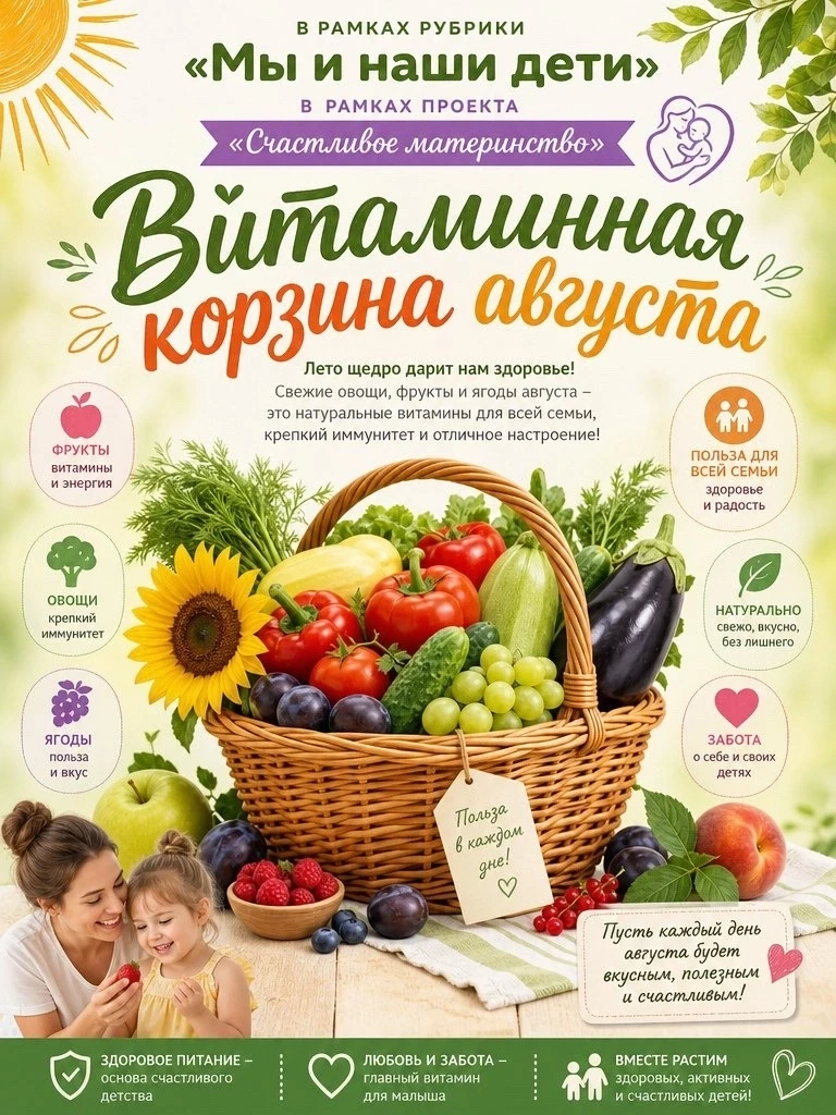 Ещё немного летней пользы, в преддверии нового учебного года.