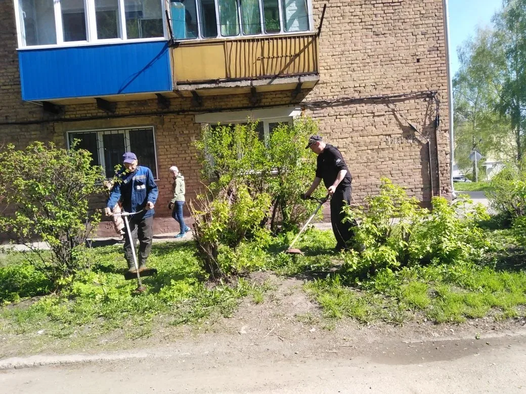 С 20.05.2026г начали первый этап по кошению предомовых территорий