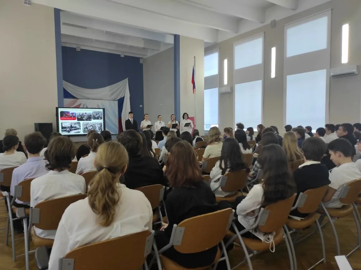 В нашей школе прошел особенный музейный урок, посвященный знаменательной дате – 145-летию со дня рож