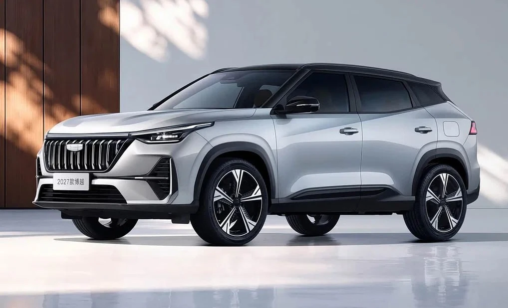 Geely обновила кроссовер Cityray во второй раз за два года