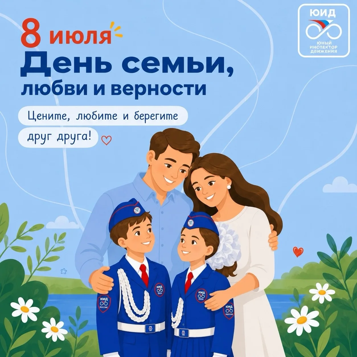 🎊 День семьи, любви и верности: о самом главном!