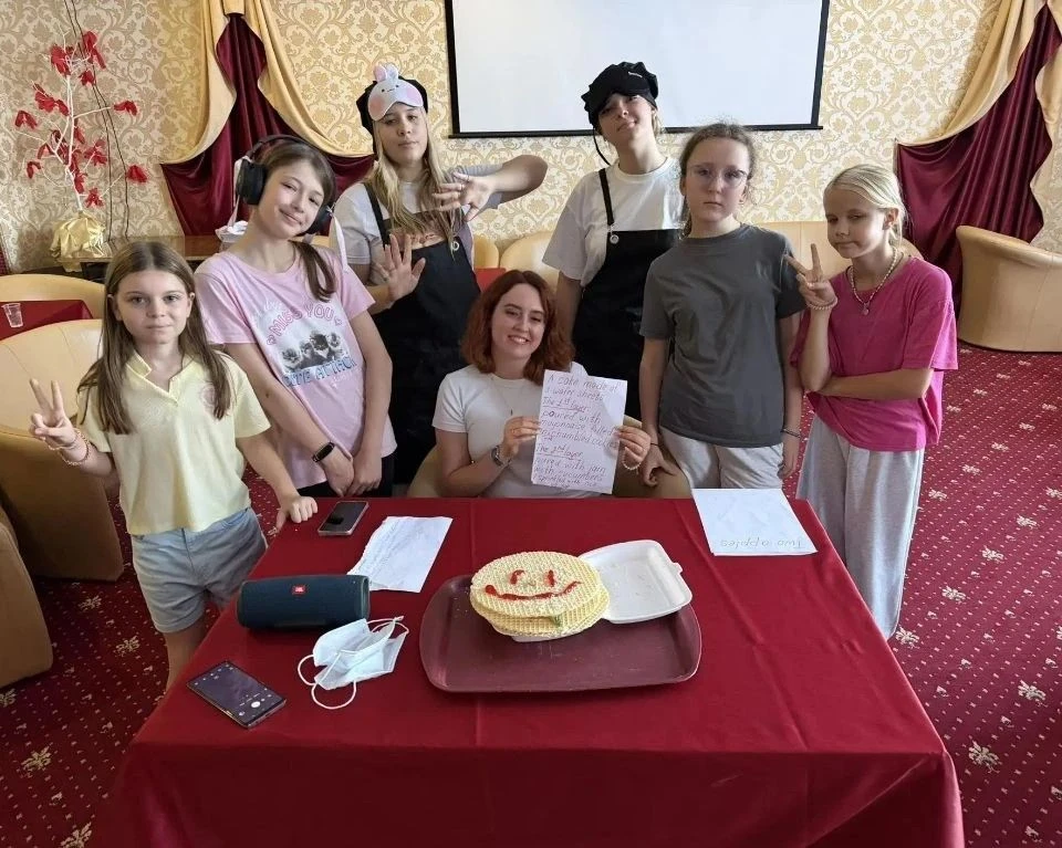 В нашем языковом лагере прошло настоящее кулинарное шоу!
