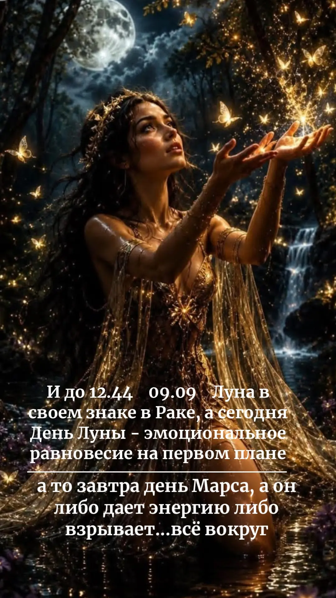 Сегодня также до 01.00 ночи вы можете воспользоваться силой 5ти планет: Солнца, Луны, Ю...