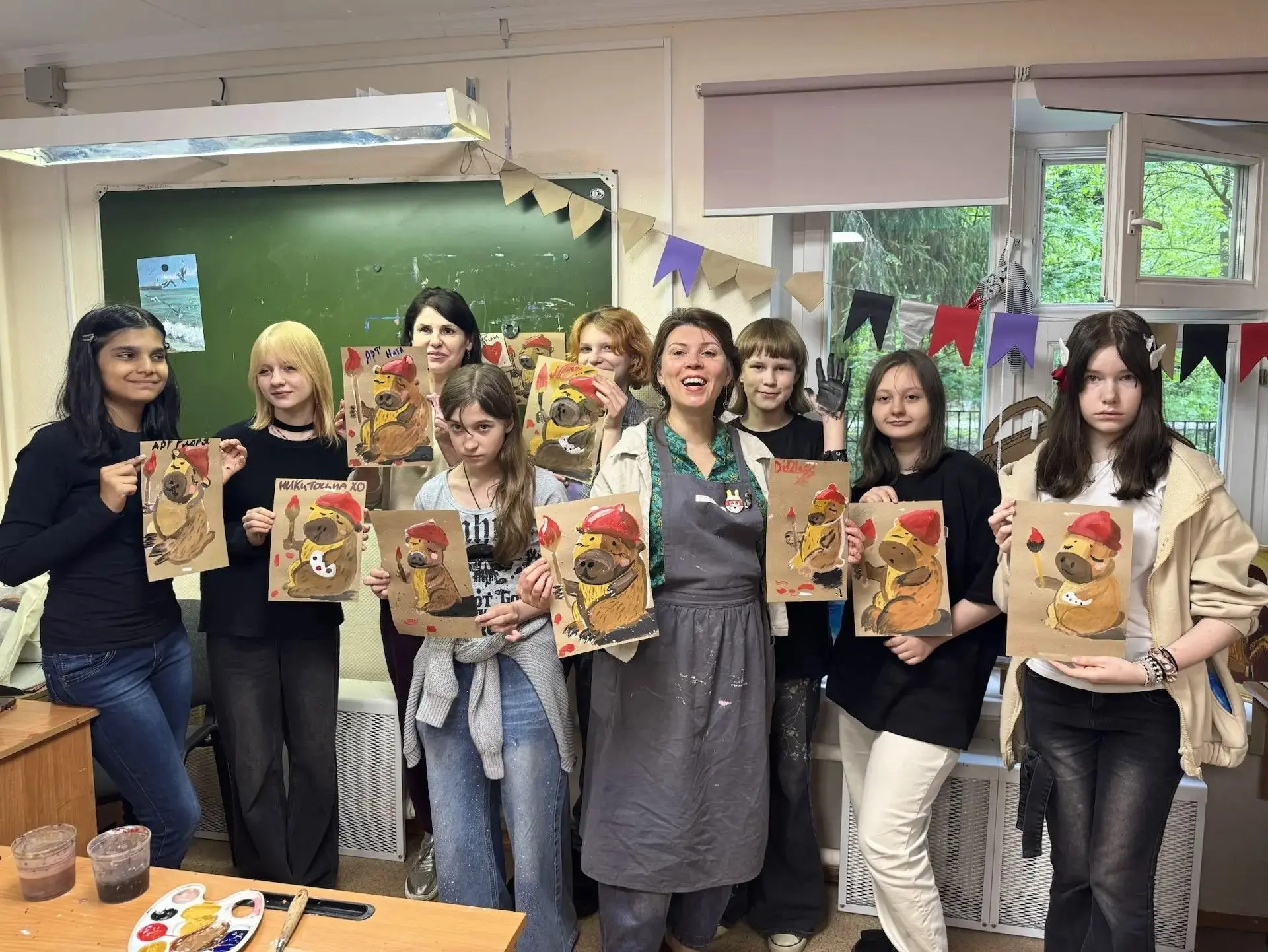 ♥️ В преддверии  Международного дня семьи нашу школу посетили ребята из Лотошинского социального при