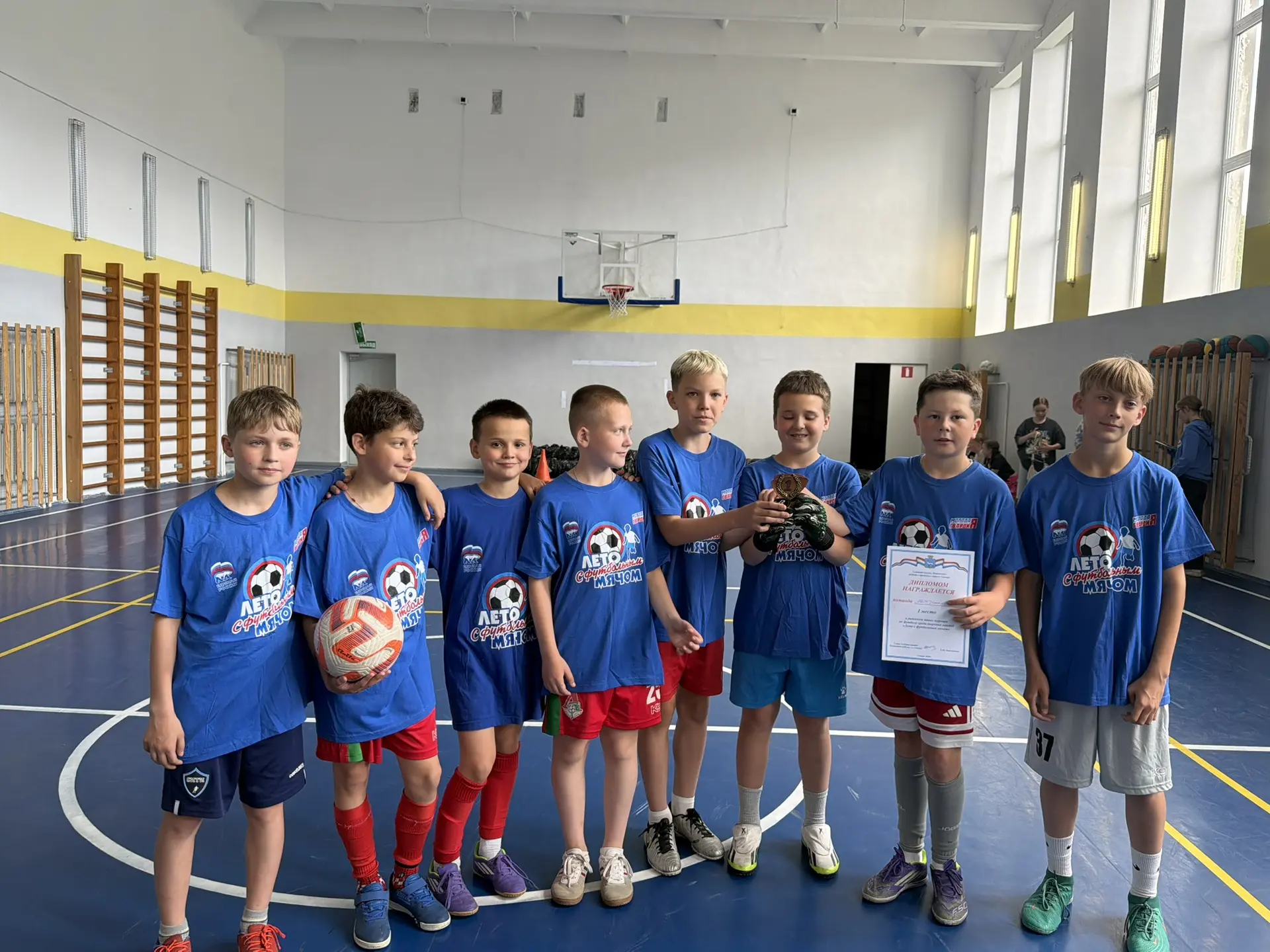 🏆 Достойный  результат наших учеников на районном этапе турнира по футболу среди дворо...