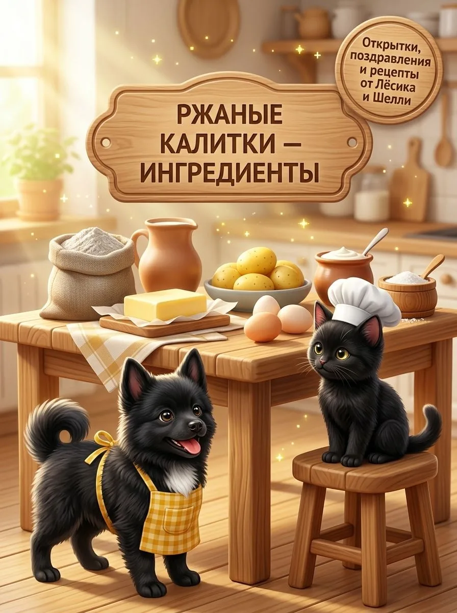 ДОМАШНИЕ РЖАНЫЕ ЛЕПЁШКИ-КАЛИТКИ С КАРТОФЕЛЬНЫМ ПЮРЕ И СЛИВОЧНЫМ МАСЛОМ 🥔🥧✨