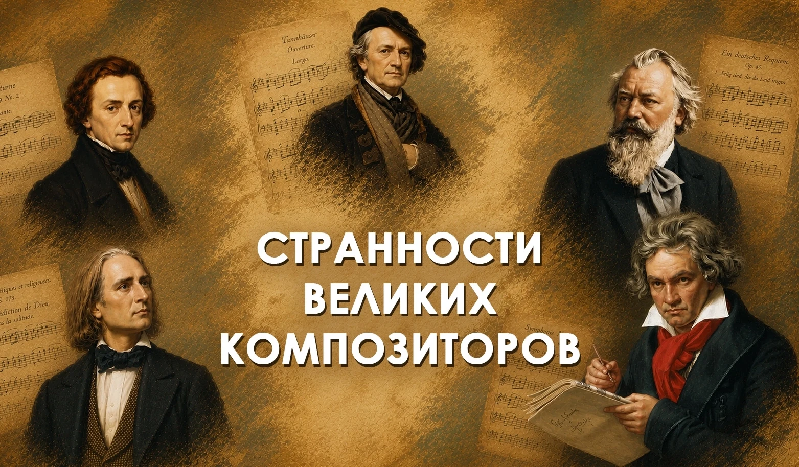 🎶🎼🌈 Мы привыкли видеть великих классиков на портретах в кабинетах теории музыки.    ...
