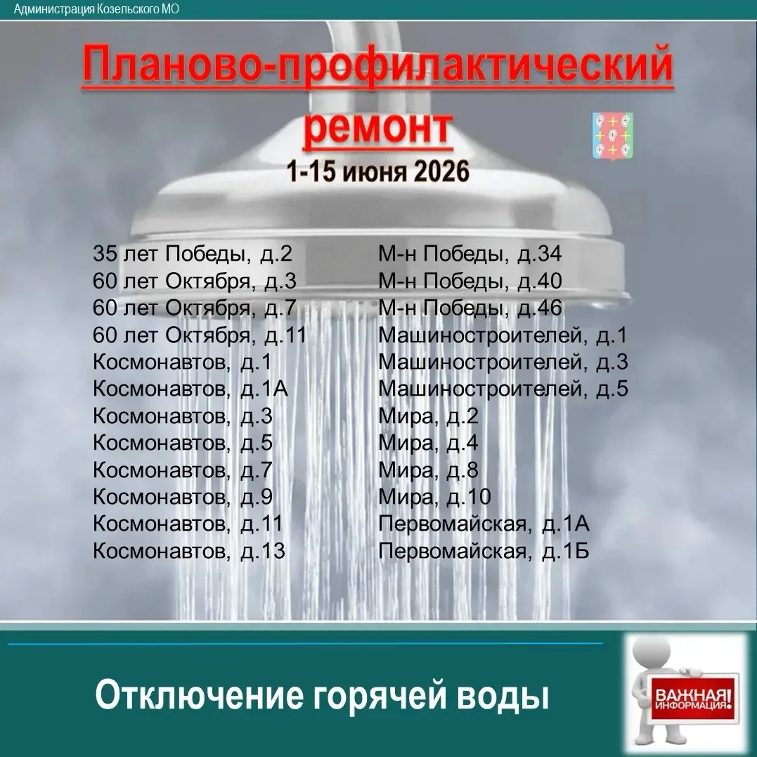 В округе проводится планово-профилактический ремонт централизованных систем теплоснабже...
