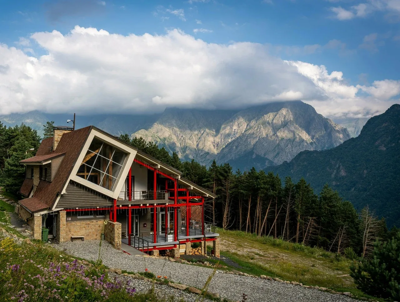 ОСЕНЬ В СЕВЕРНОЙ ОСЕТИИ🗻