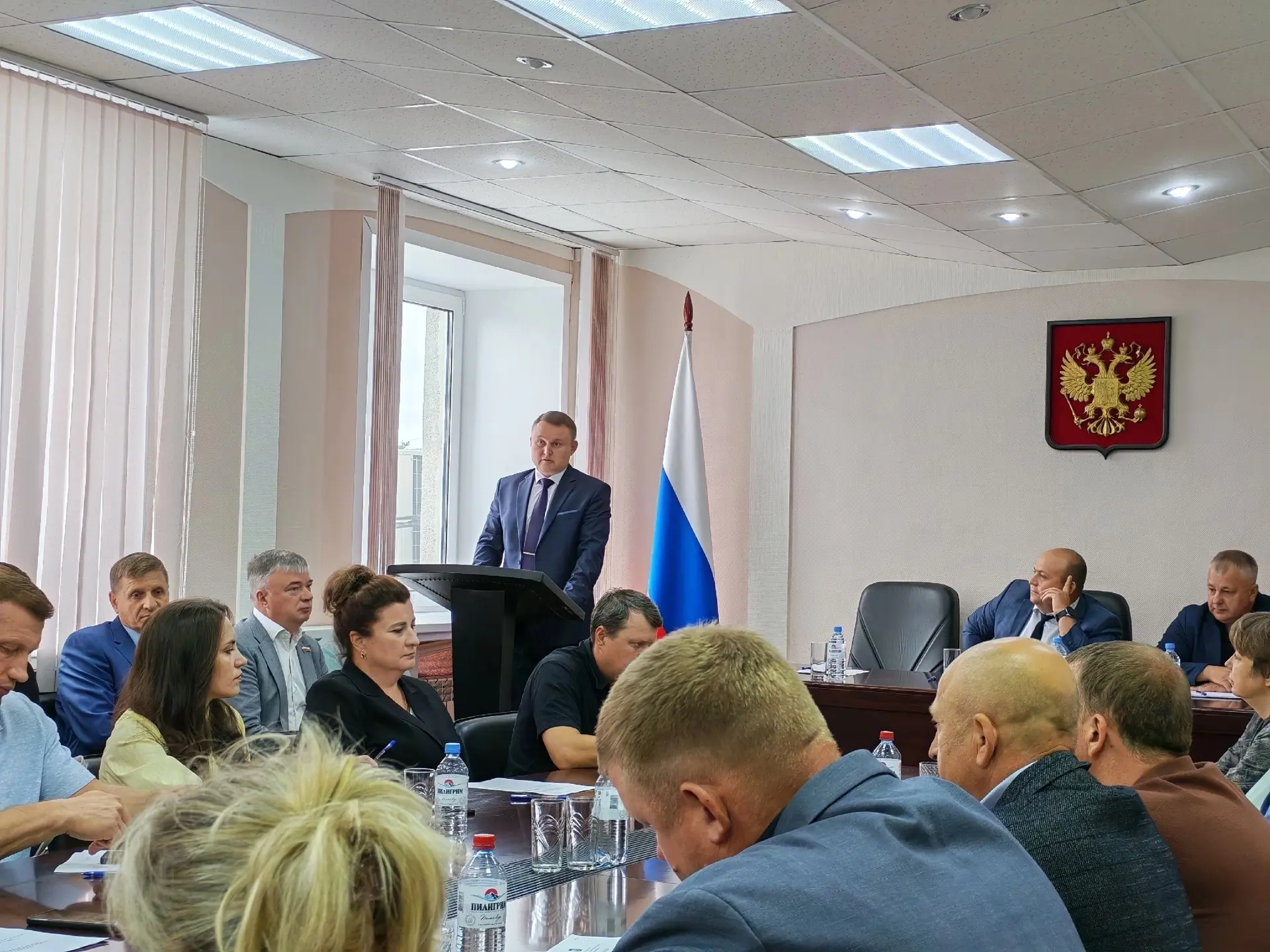 ✅Сегодня в администрации  Ковернинского округа состоялось важное событие — внеочередное...