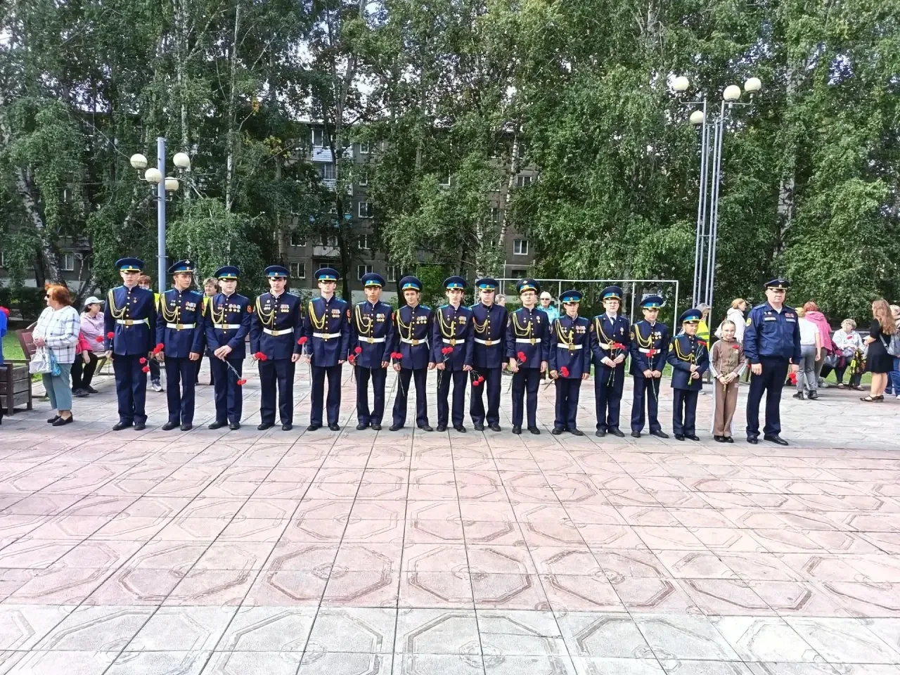Сегодня, 23 августа, на Площади 65-летия Победы состоялось торжественное мероприятие, п...