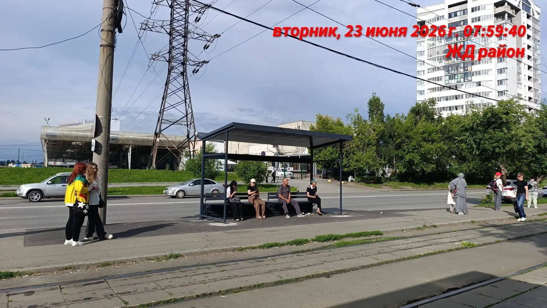 📍 На остановке «Теплоходный проезд» по Технической (в сторону из центра) установлен новый остановоч