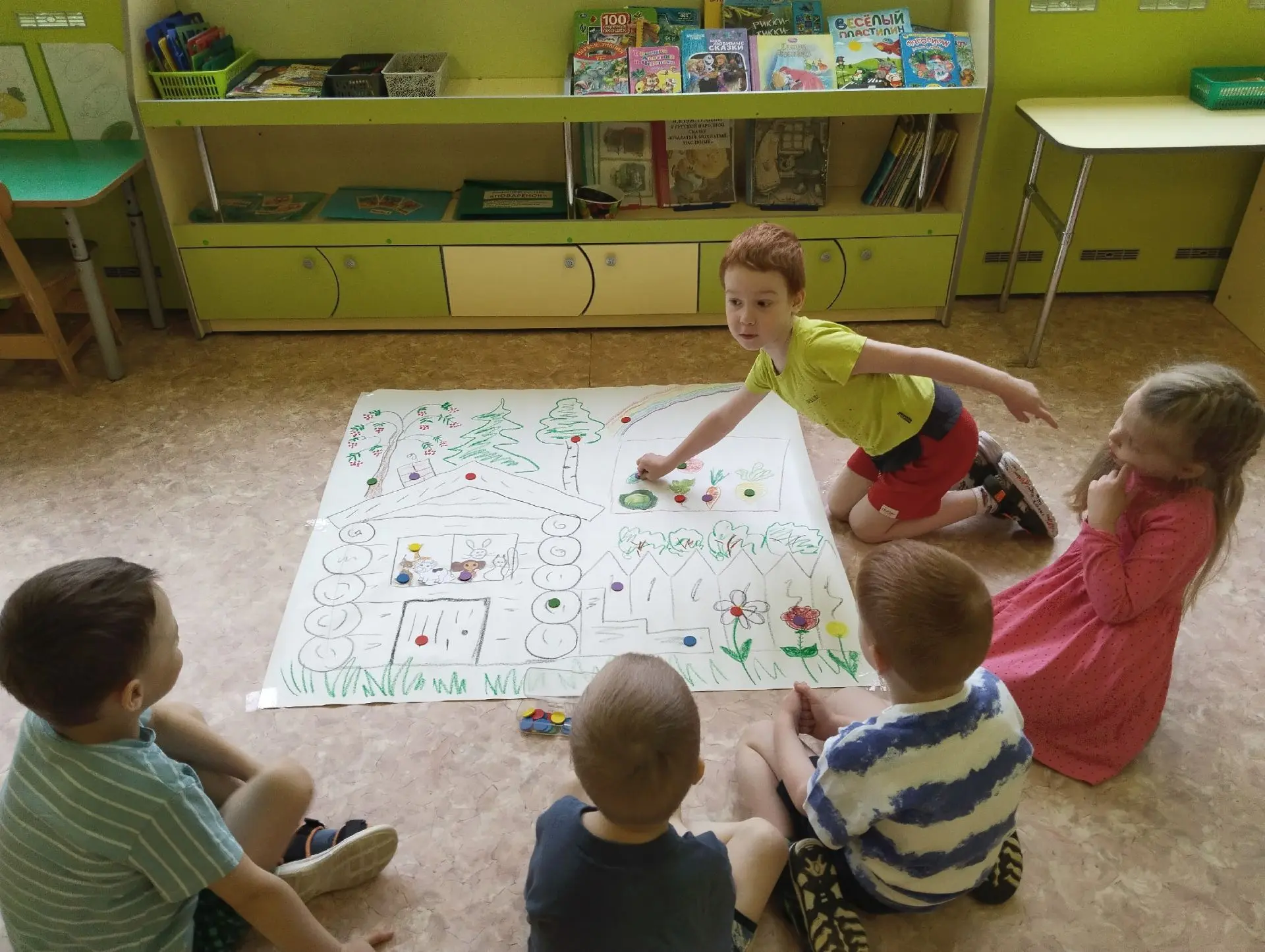 ✨ Путешествие группы «Подсолнухи»: ищем звук [р] и [рь] в загородном доме!