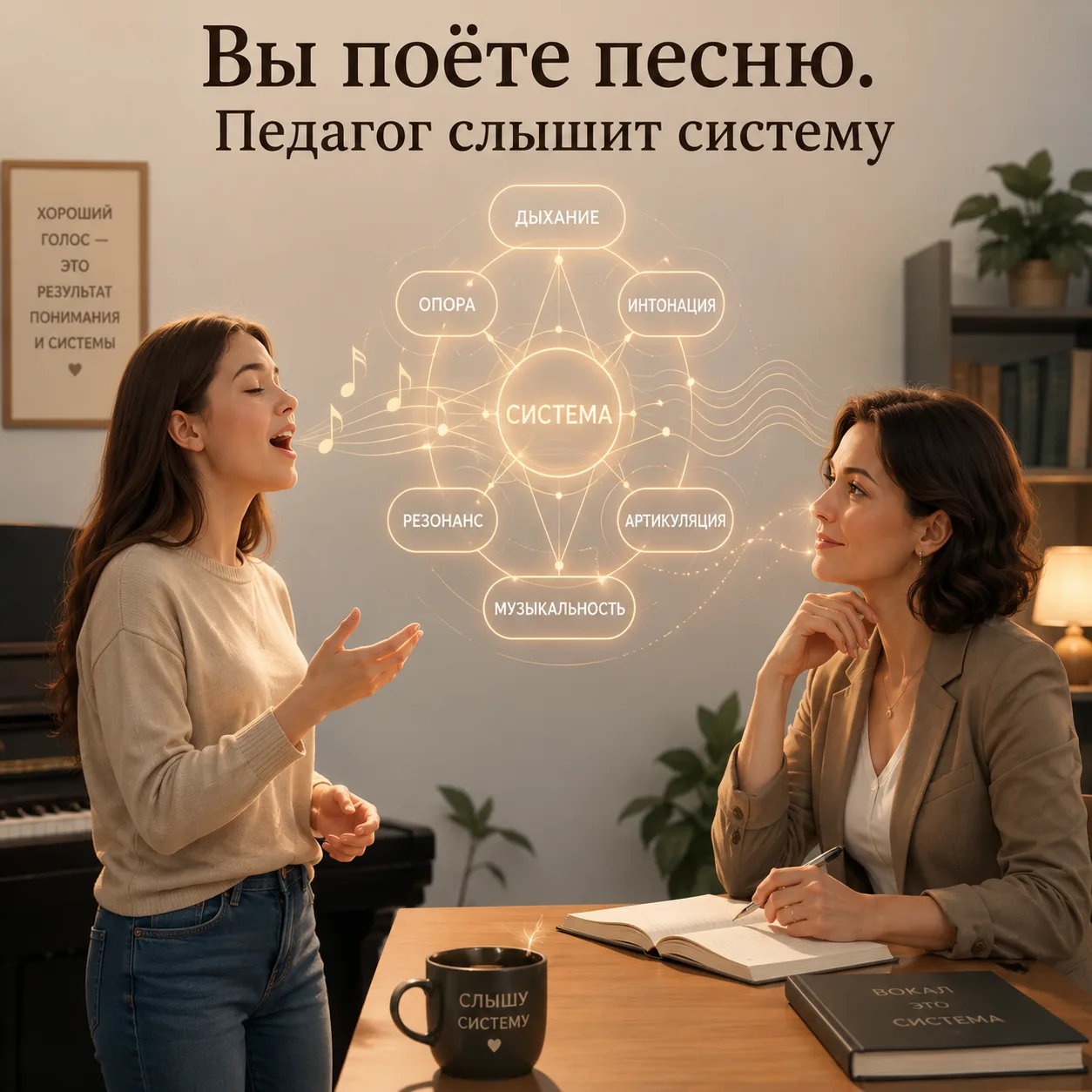 Что слышит педагог, когда вы поёте
Певцу часто кажется, что преподаватель оценивает только «красиво 