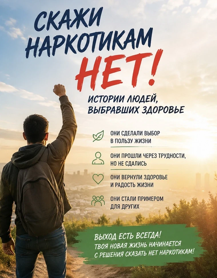 Скажи наркотикам нет: истории людей, выбравших здоровье