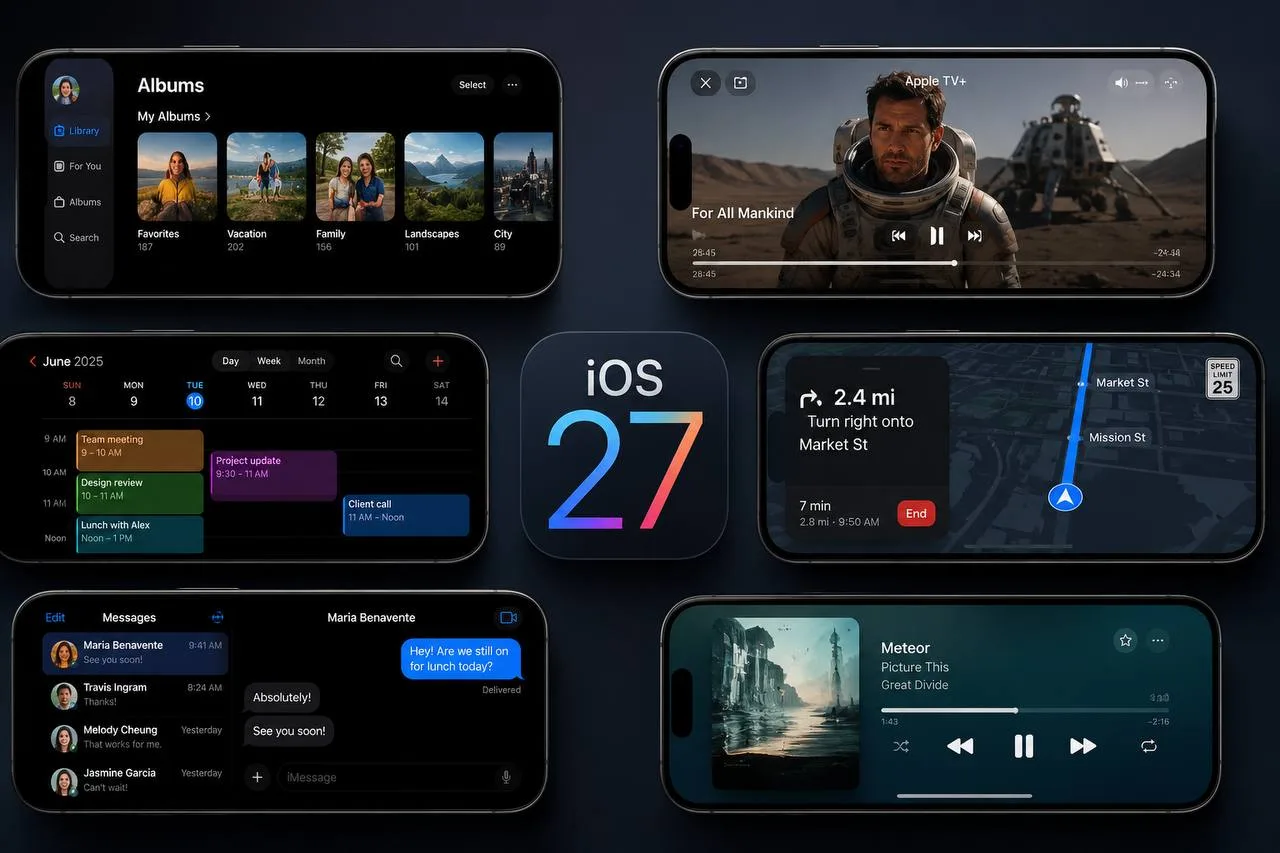 iOS 27 получила масштабную поддержку горизонтального режима