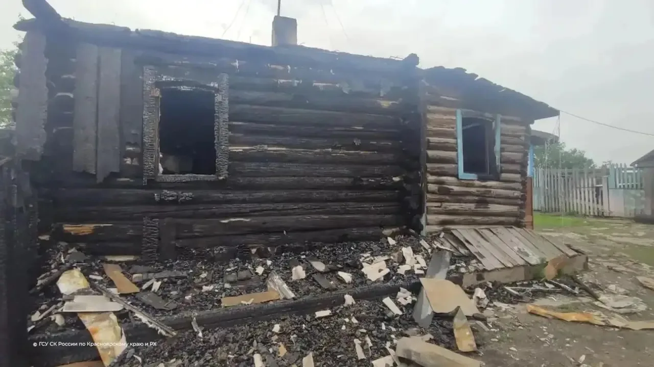 В Красноярском крае разгневанный сибиряк, чья жена отказалась покинуть гостивший дом, поджег дом с с