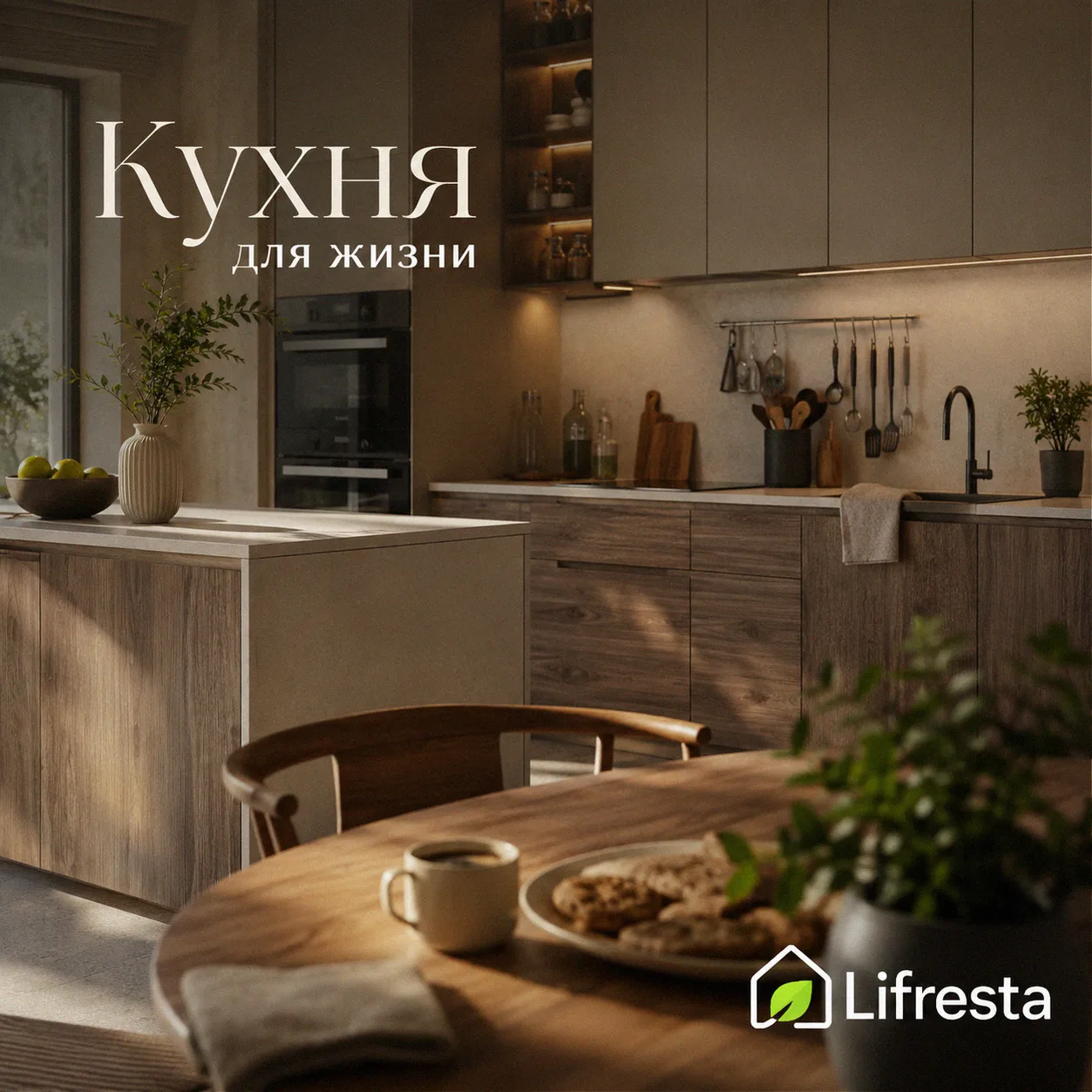 Кухня для жизни, а не для фото