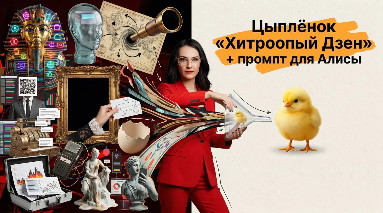 Напоминалка + цыплёнок «Хитроопый Дзен»