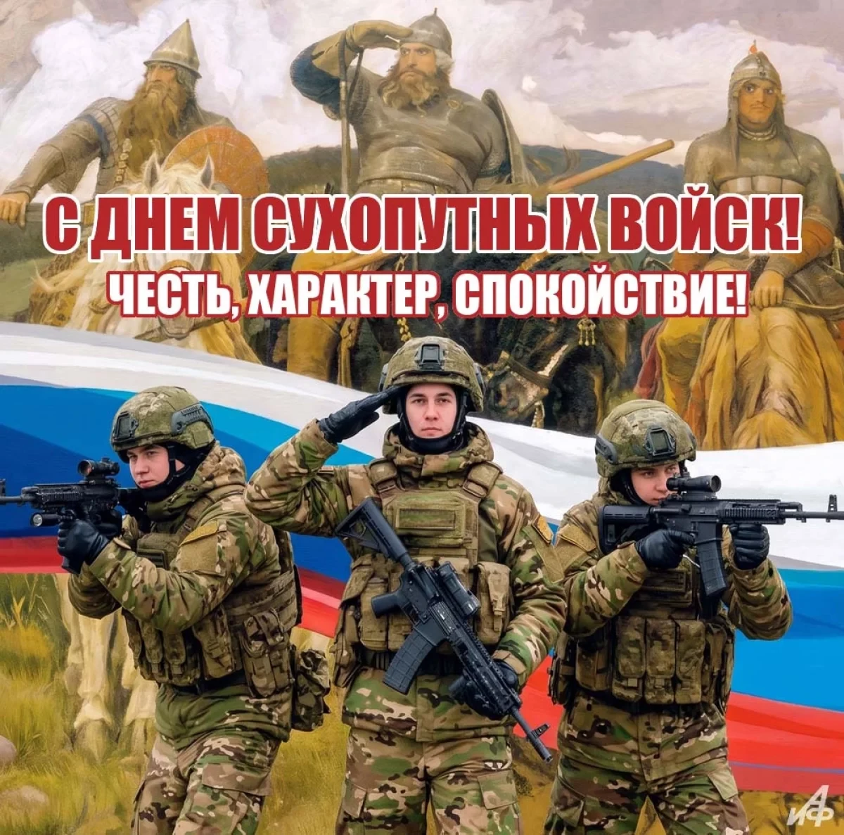 Дорогие воины и ветераны Сухопутных войск!