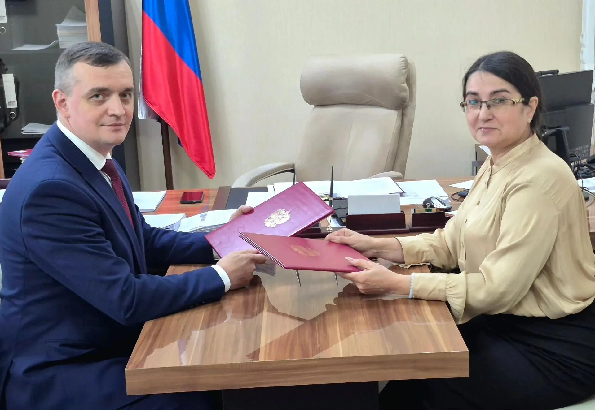 Руководитель следственного управления СК России по Тамбовской области Андрей Степанов п...