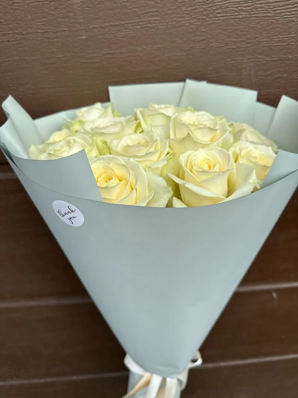 Букет из 15 роз в упаковке 😊