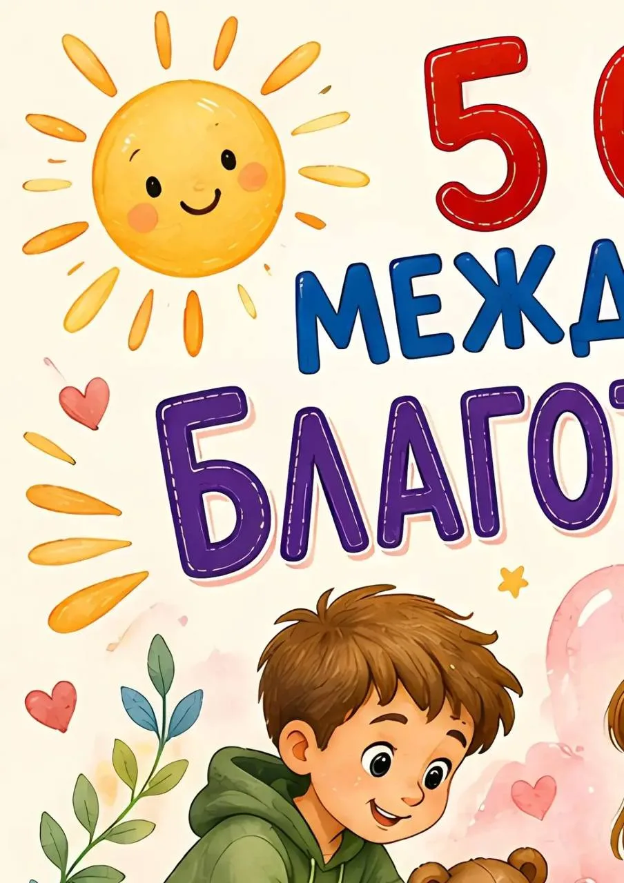 Плакат к 5 сентября - Дню благотворительности на 9 листах🪧