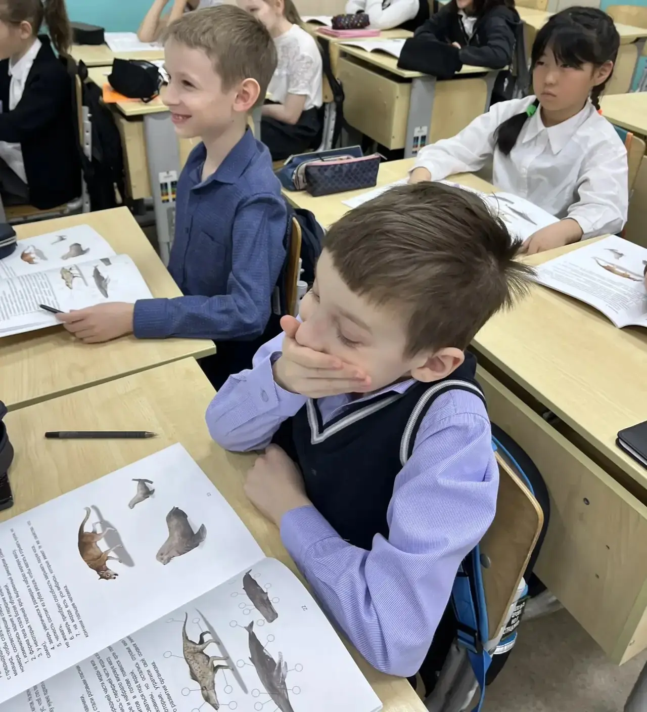Сегодня 3 В класс отправился в удивительное путешествие!  🦭🐋🐬  Ученики погрузились в захватывающую т