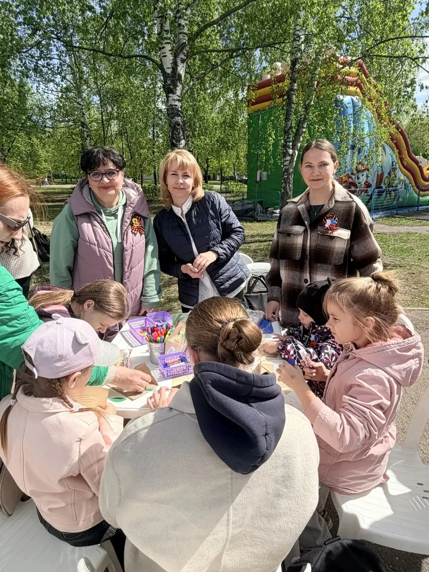 «Письмо ветерану» - под таким названием 9 мая в городском парке «Радуга» провели мастер...